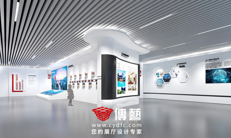 稠州银行展厅设计04