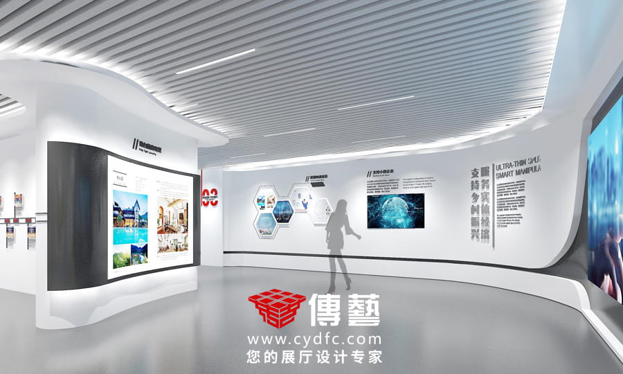 稠州银行展厅设计05